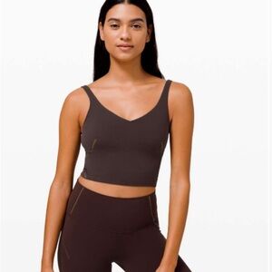 Lululemon Align Tank Special Edition Gold French Press Size 8